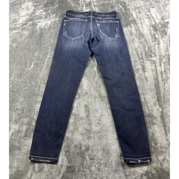 Day Trip Jeans Womens 24 Blue Lynx Skinny Ankle Low‎ Rise Denim Pants - Picture 7 of 14